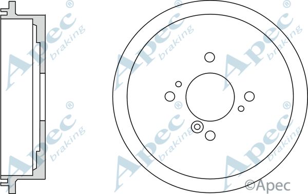 APEC BRAKING Тормозной барабан DRM9953